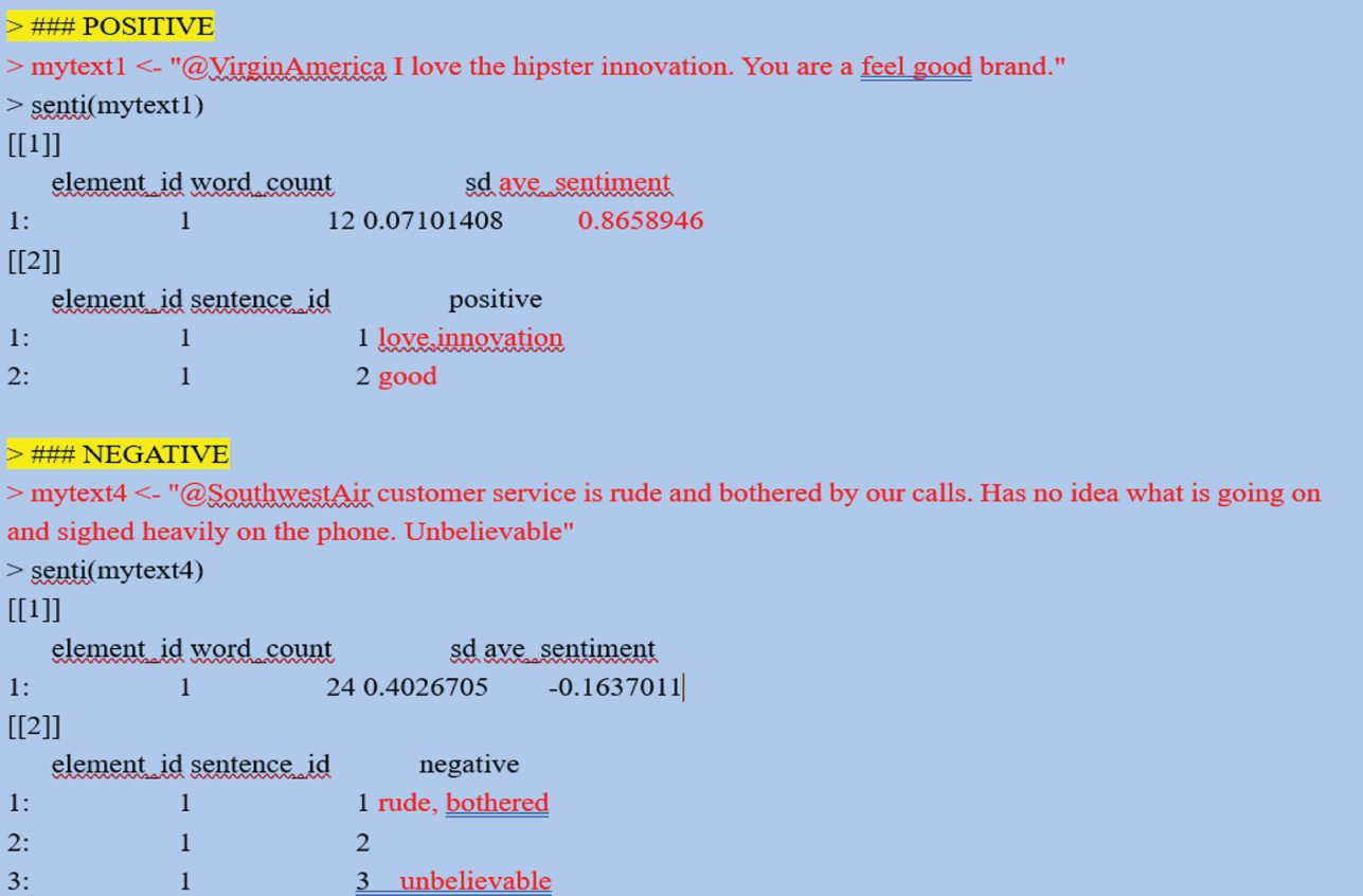 Conducting Sentiment Analysis