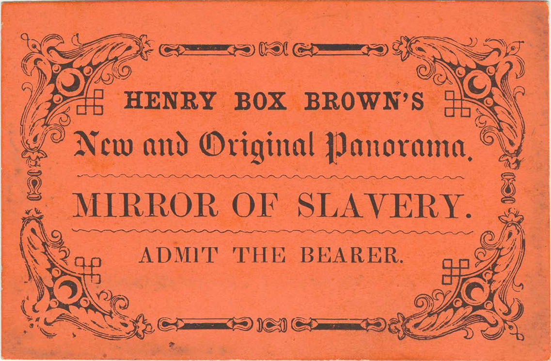 The (Afro) Future of Henry Box Brown TDR Cambridge Core