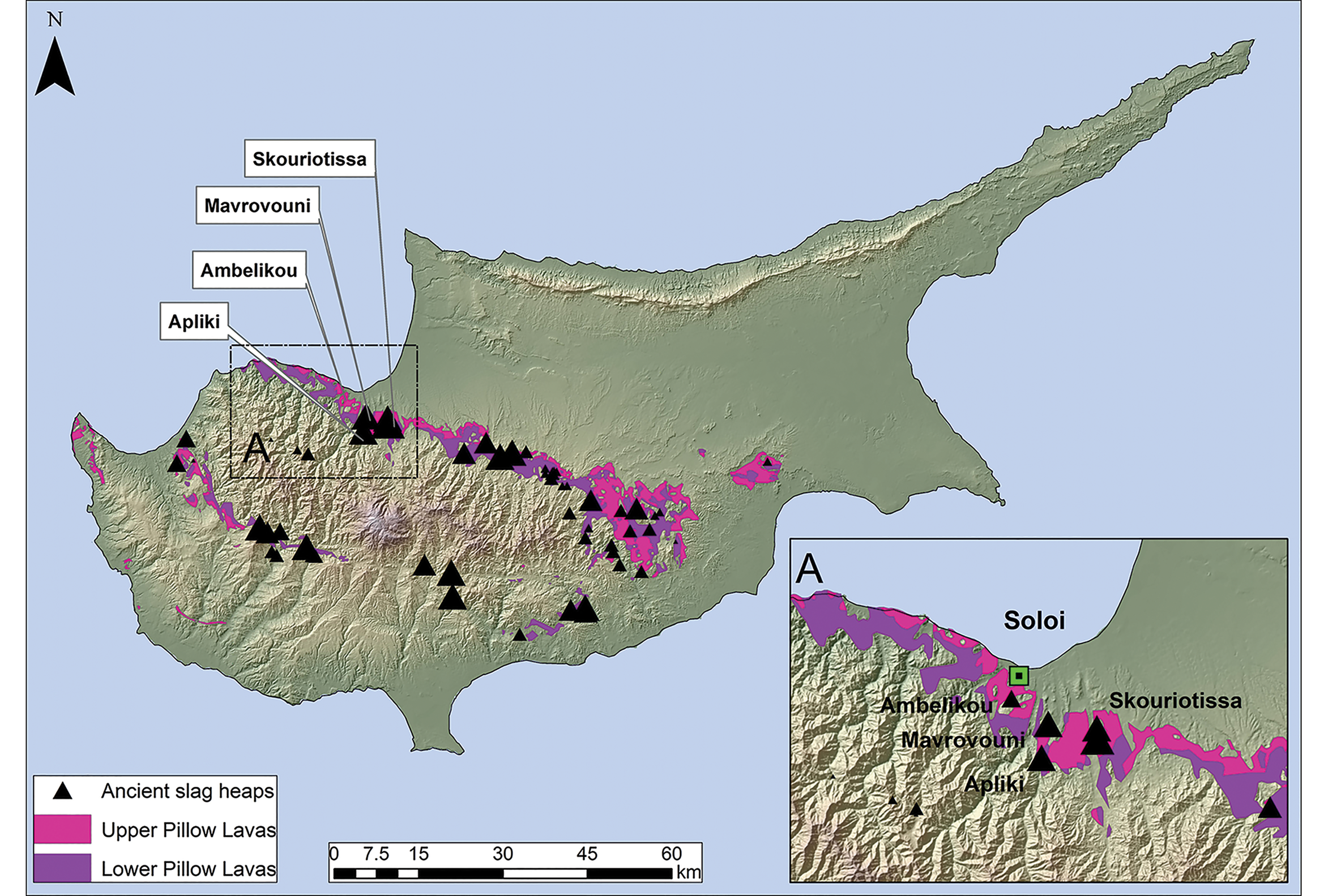 Ancient Copper Mines Map Reconstructing An Ancient Mining Landscape: A Multidisciplinary Approach To Copper  Mining At Skouriotissa, Cyprus | Antiquity | Cambridge Core