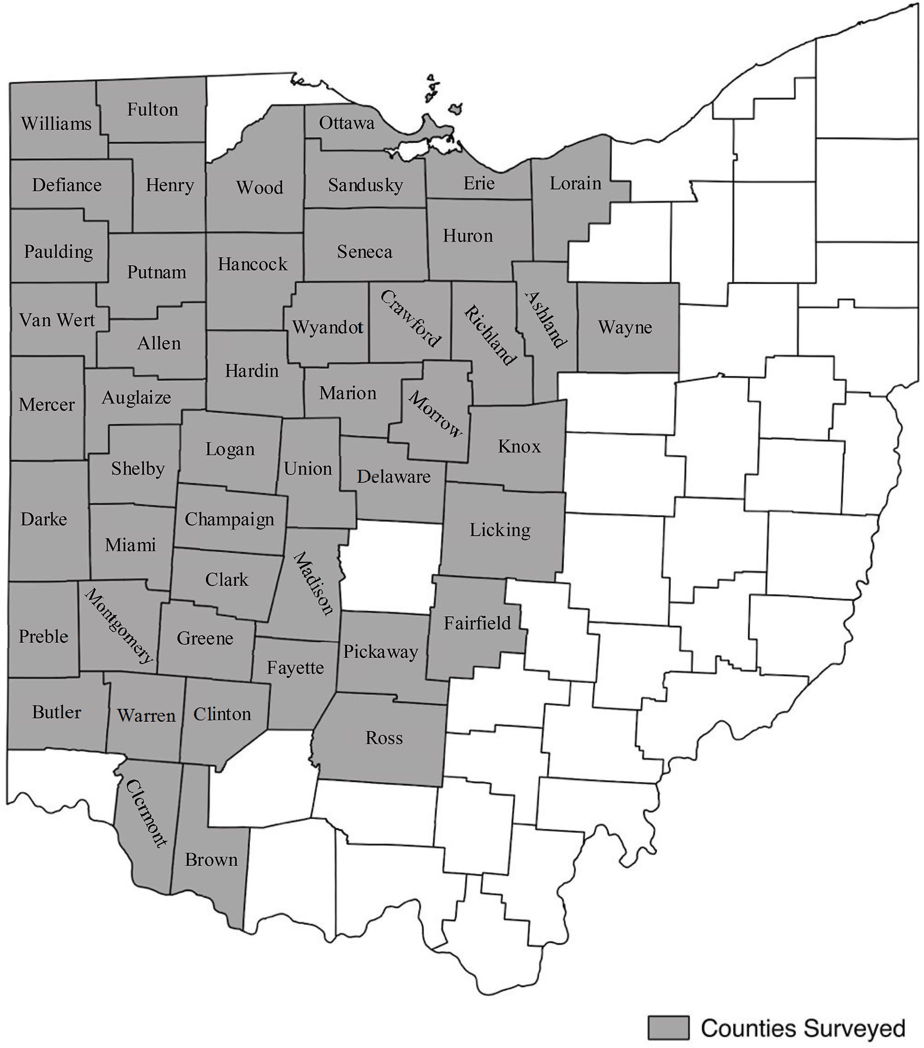 A survey evaluating the spatial and temporal distribution of horseweed ...