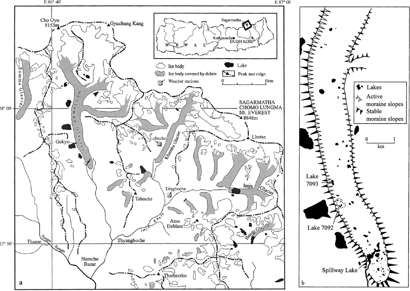 Growth and drainage of supraglacial lakes on debris-mantled Ngozumpa ...