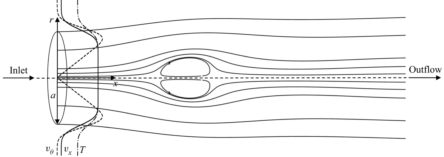 Vortex Breakdown In Variable-density Gaseous Swirling Jets | Journal Of ...