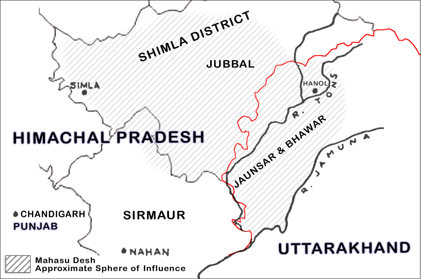 Himachal And Uttarakhand Himalayas Map God, King, And Subject: On The Development Of Composite Political Cultures  In The Western Himalaya, Circa 1800–1900 | The Journal Of Asian Studies |  Cambridge Core
