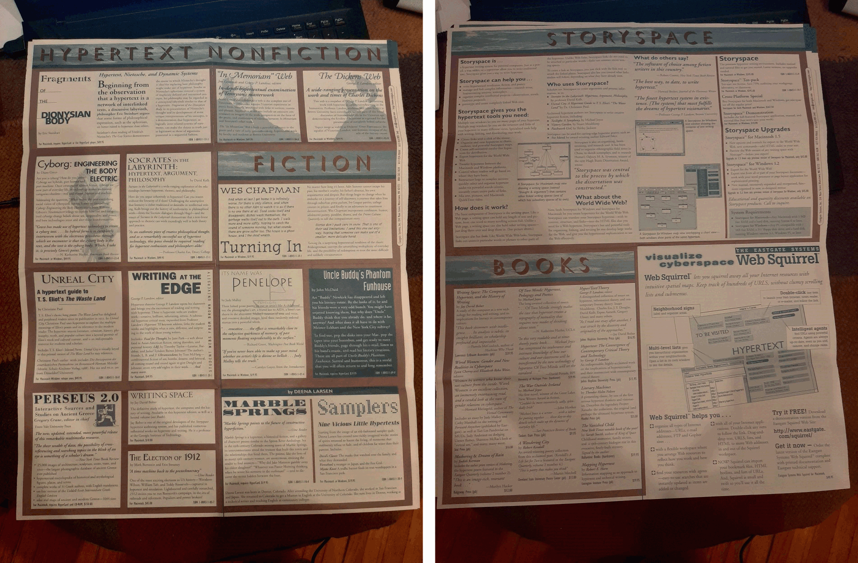 Pre-web Digital Publishing and the Lore of Electronic Literature