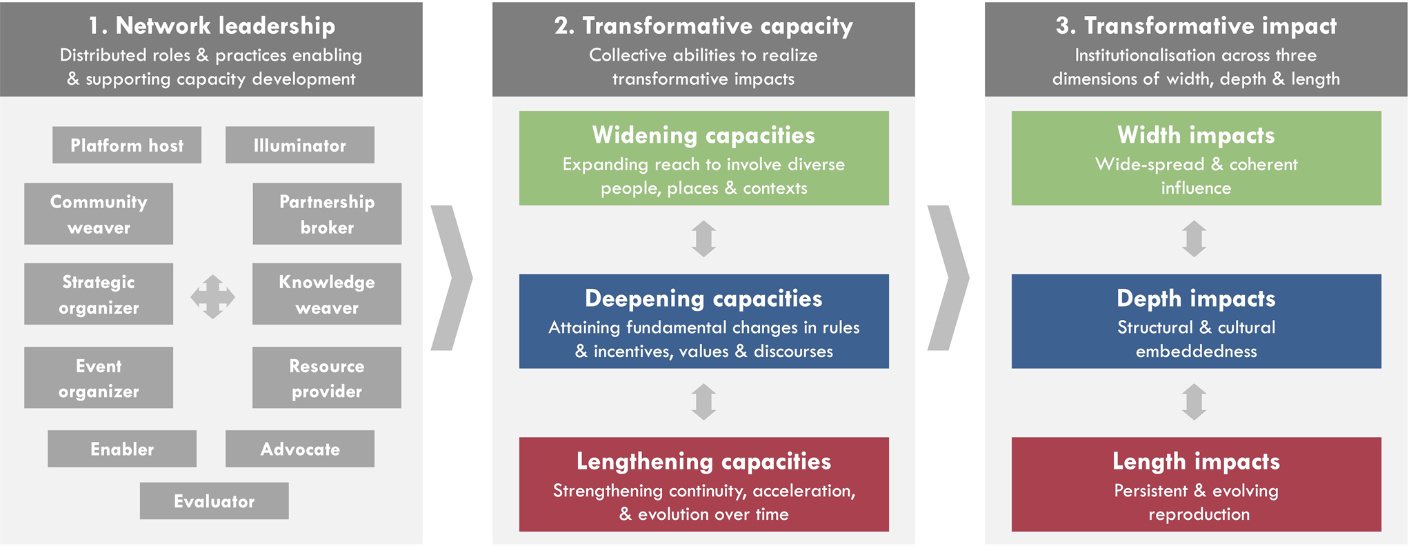 Network Leadership For Transformative Capacity Development: Roles ...