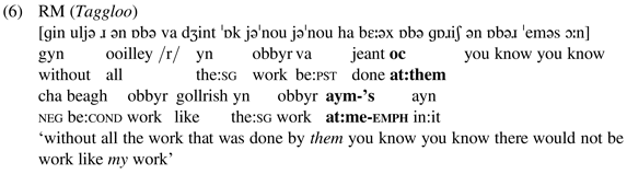 a case study in language revival failure