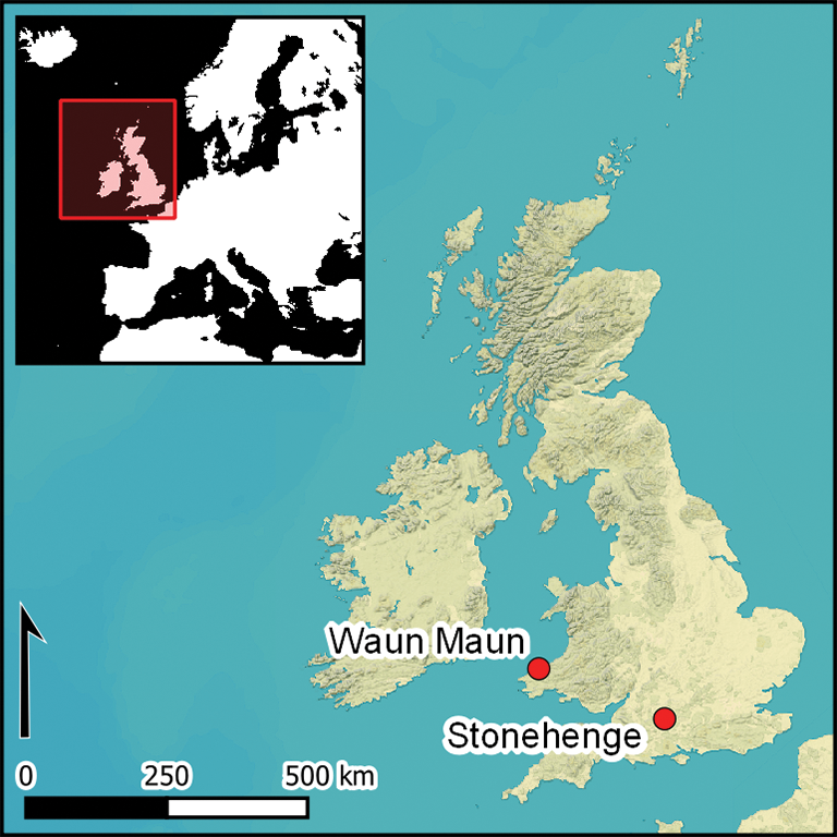 stonehenge map of england