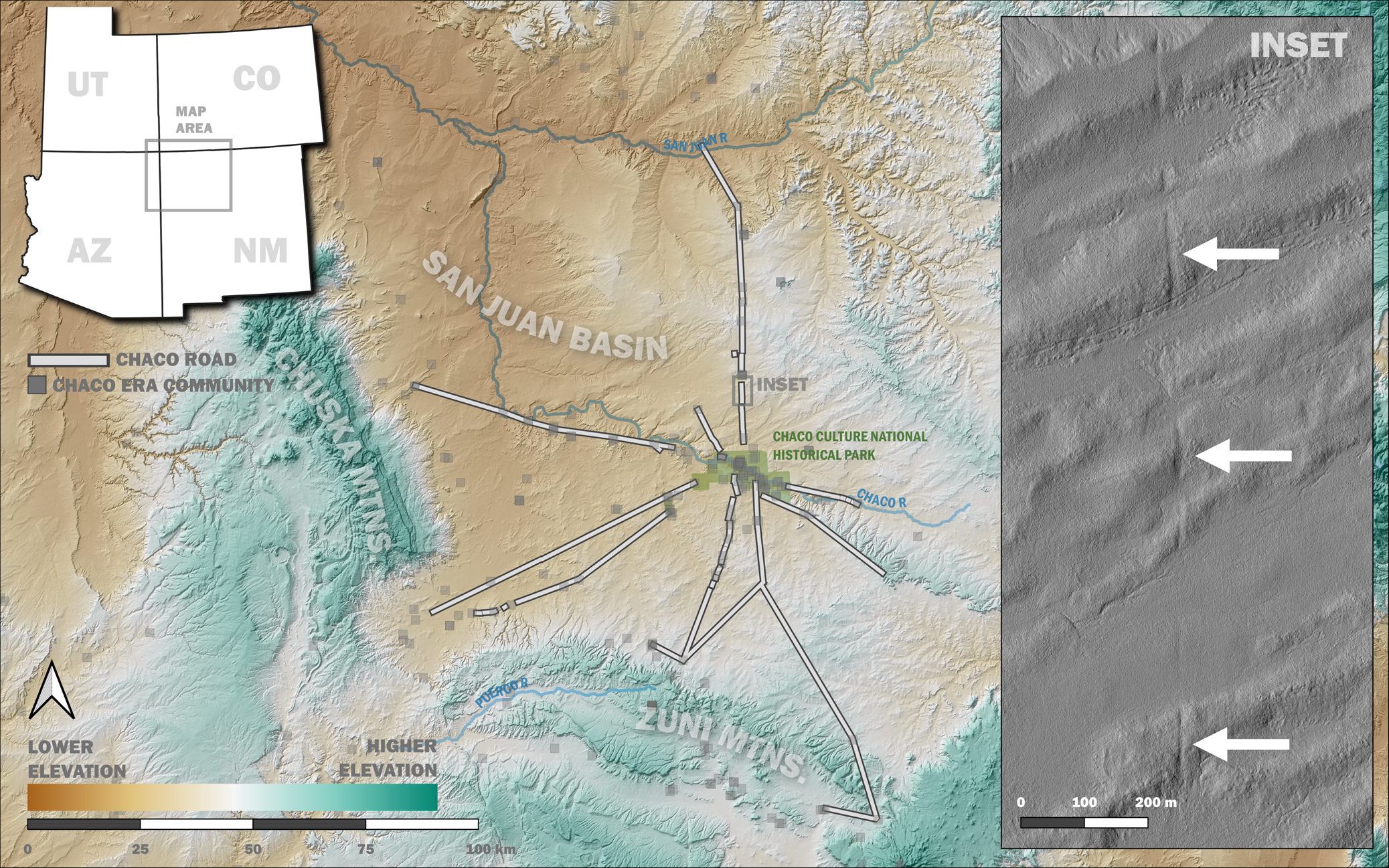 Lidar Derived Road Profiles Advances in Archaeological Practice