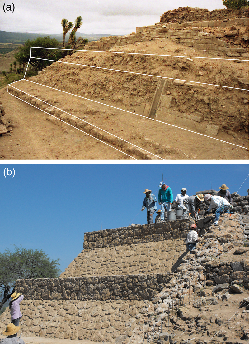 Escala de evidencia histórico-arqueológica de la reconstrucción virtual