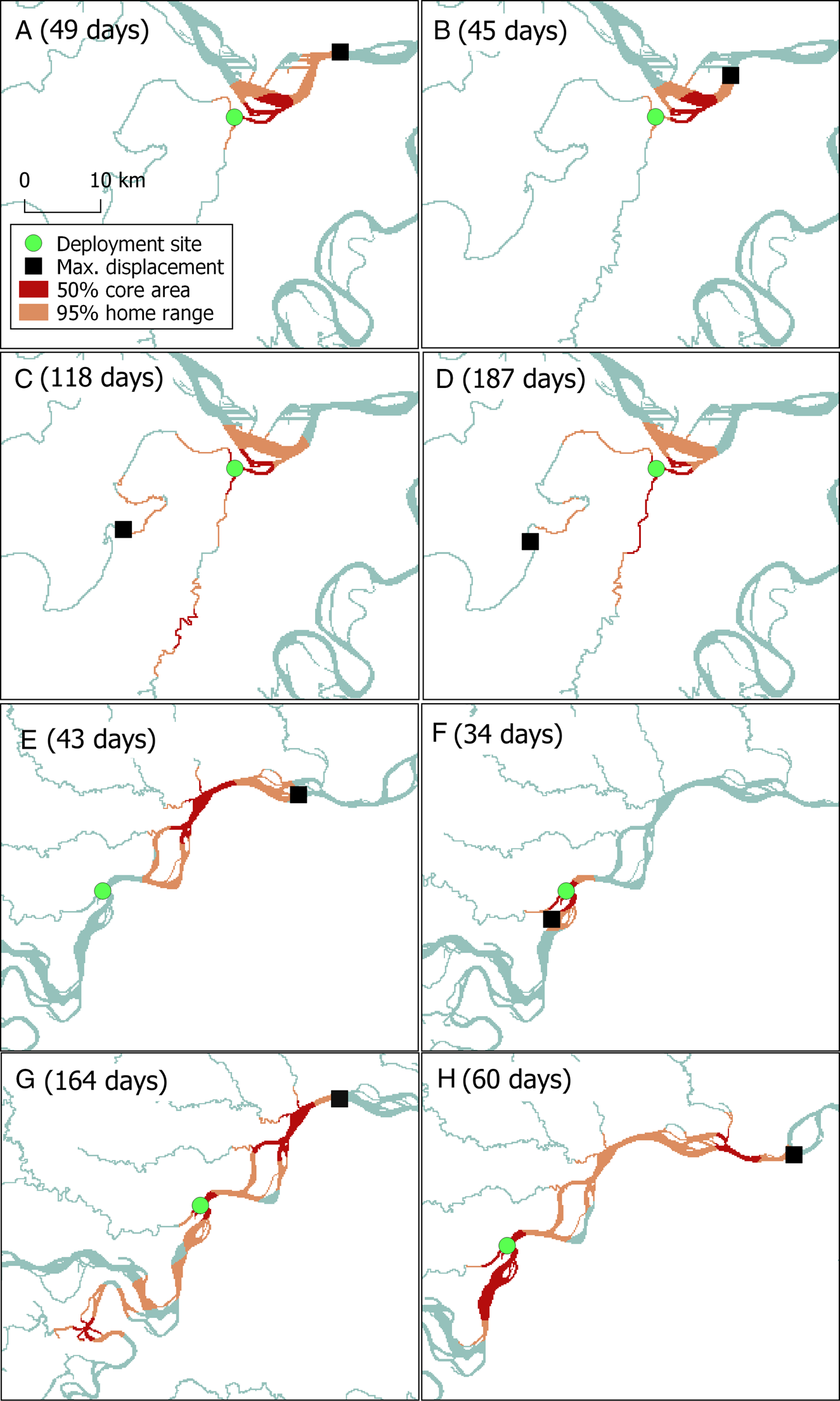 Satellite-monitored movements of the Amazon River dolphin and ...