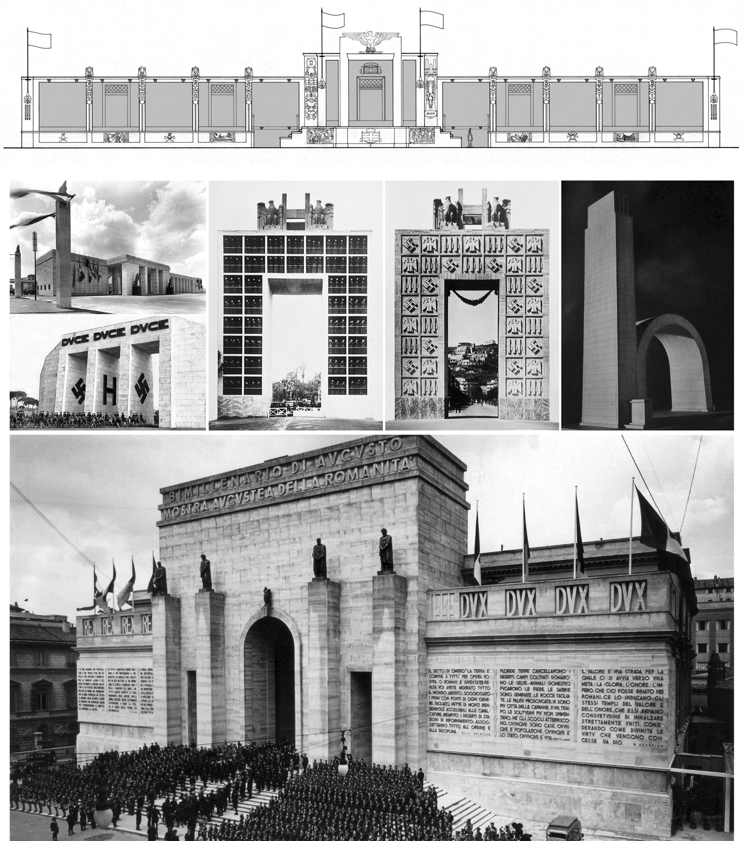 EPHEMERAL ARCHITECTURE AND ROMANITÀ IN THE FASCIST ERA: A ROYAL-IMPERIAL  TRIBUNE FOR HITLER AND MUSSOLINI IN ROME | Papers of the British School at  Rome | Cambridge Core