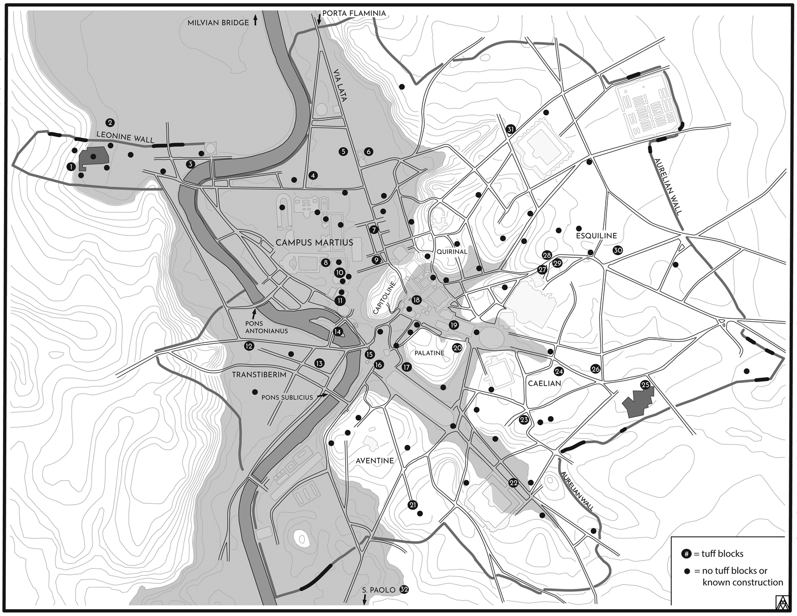 The reuse of ancient tuff blocks in early medieval construction in Rome |  Journal of Roman Archaeology | Cambridge Core