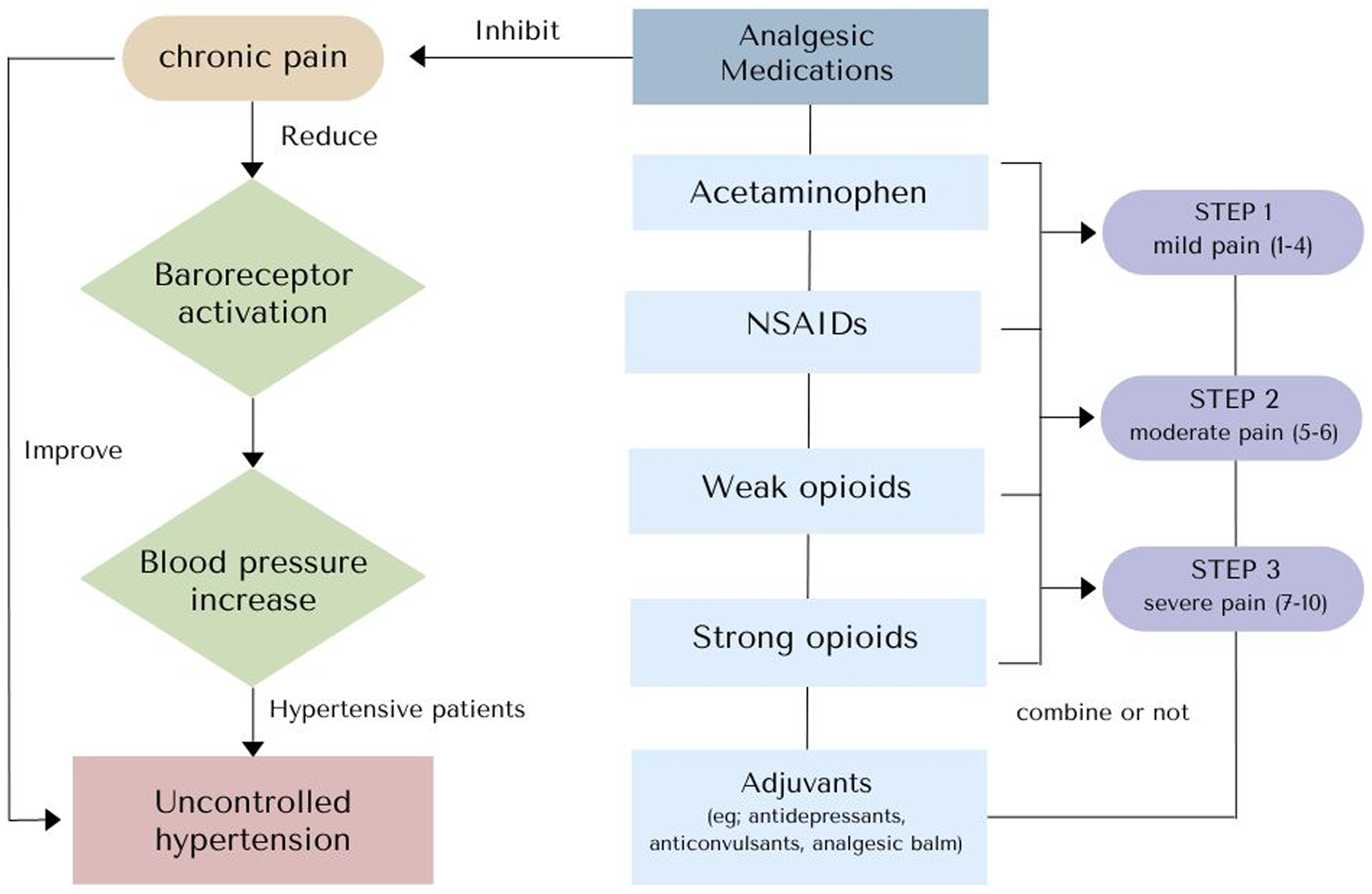 Effects of the WHO analgesic ladder on pain severity, pain ...