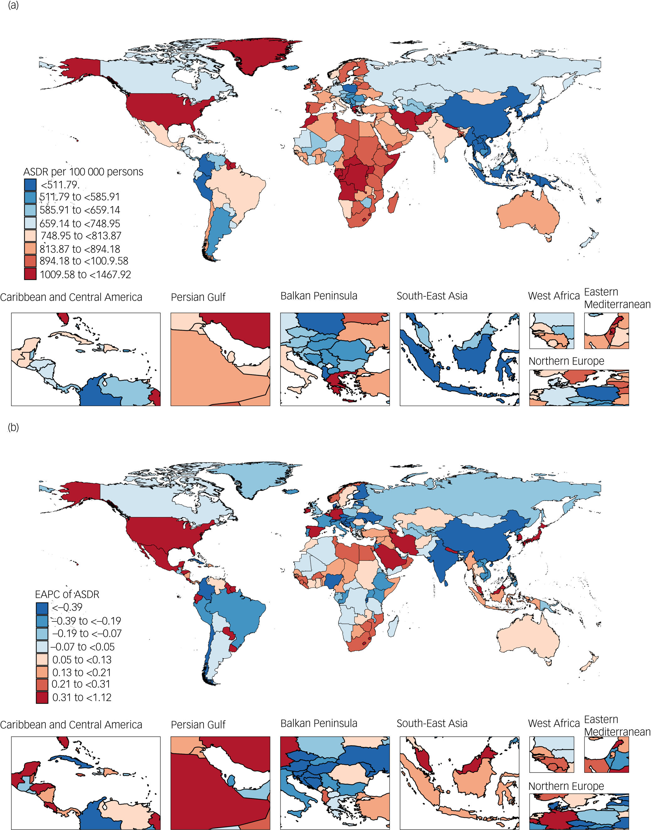 Global, regional and national burden of depressive disorders and ...