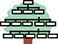 An icon of a family tree showing flowchart connections overlaid on a tree background.