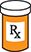 An icon of a medication box labelled RX.