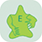 An icon depicting an abstract shape with the letter E, representing a bodily enzyme.