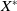 upper X Superscript asterisk