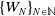 left brace upper W Subscript upper N Baseline right brace Subscript upper N element of double struck upper N