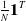 StartFraction 1 Over upper N EndFraction bold 1 Superscript upper T