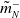 m overtilde Subscript upper N Superscript minus
