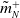 m overtilde Subscript upper N Superscript plus