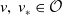 v comma v Subscript asterisk Baseline element of script upper O