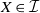 upper X element of script upper I