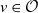 v element of script upper O