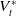 upper V Subscript t Superscript asterisk