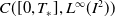 upper C left parenthesis left bracket 0 comma upper T Subscript asterisk Baseline right bracket comma upper L Superscript normal infinity Baseline left parenthesis upper I squared right parenthesis right parenthesis
