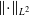 StartMetric dot EndMetric Subscript upper L squared