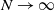 upper N right arrow normal infinity