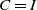 upper C equals upper I