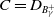 upper C equals upper D Subscript upper B Sub Subscript gamma Sub Superscript plus