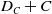 upper D Subscript upper C Baseline plus upper C