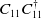 upper C 11 upper C 11 Superscript dagger