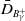 upper D overbar Subscript upper B Sub Subscript gamma Sub Superscript plus