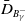 upper D overbar Subscript upper B Sub Subscript gamma Sub Superscript minus