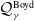 script upper Q Subscript gamma Superscript Boyd