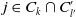 j element of upper C Subscript k intersection upper C prime Subscript l prime