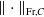 StartMetric dot EndMetric Subscript Fr comma upper C