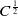 upper C Superscript one half
