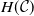 upper H left parenthesis script upper C right parenthesis