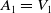 upper A 1 equals upper V 1