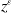 z Superscript epsilon