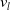 v Subscript l