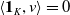 left angle bracket bold 1 Subscript upper K Baseline comma v right angle bracket equals 0