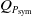 upper Q Subscript upper P Sub Subscript sym