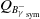 upper Q Subscript upper B Sub Subscript gamma Sub Superscript minus Subscript Sub Subscript sym